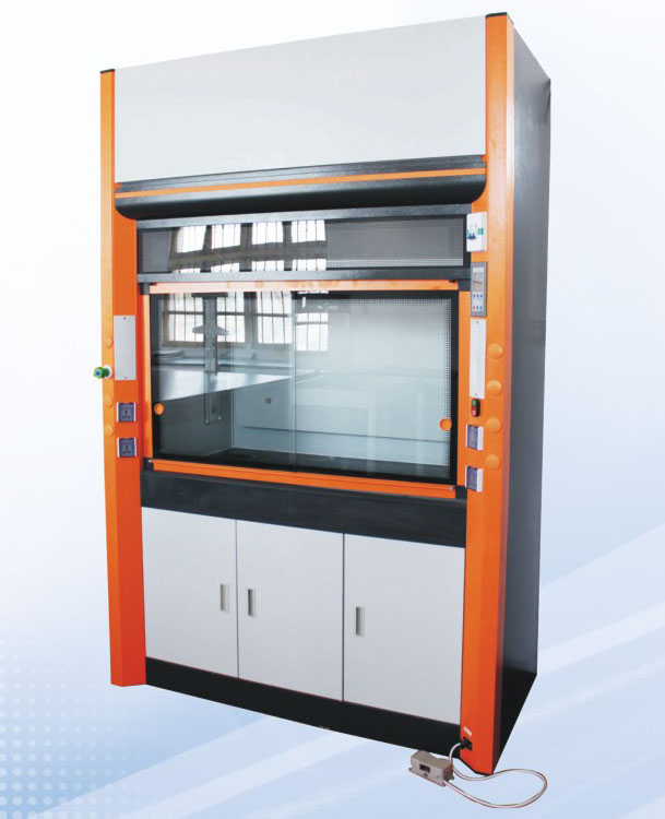 電動門外補風型全鋼通風柜